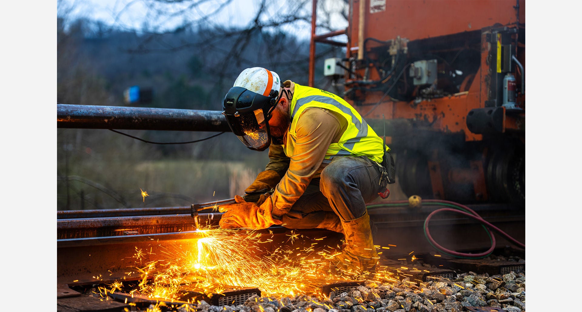 R3 Dual Rail Gang at work