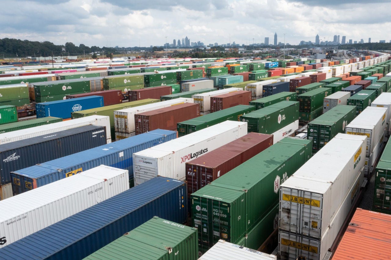 Intermodal Trains – Inman Yard; Atlanta, Georgia