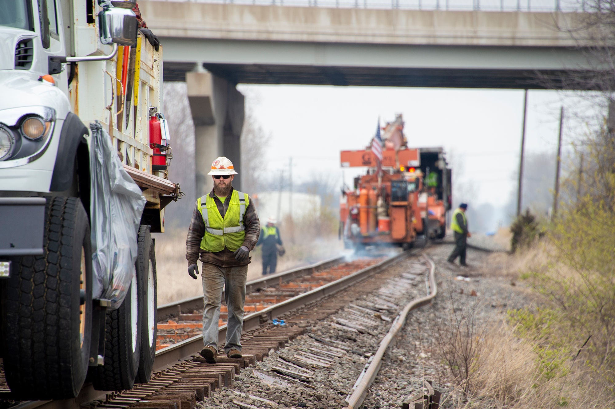 NS Maintenance of Way: R-03 Dual Rail Gang; Toledo, Ohio