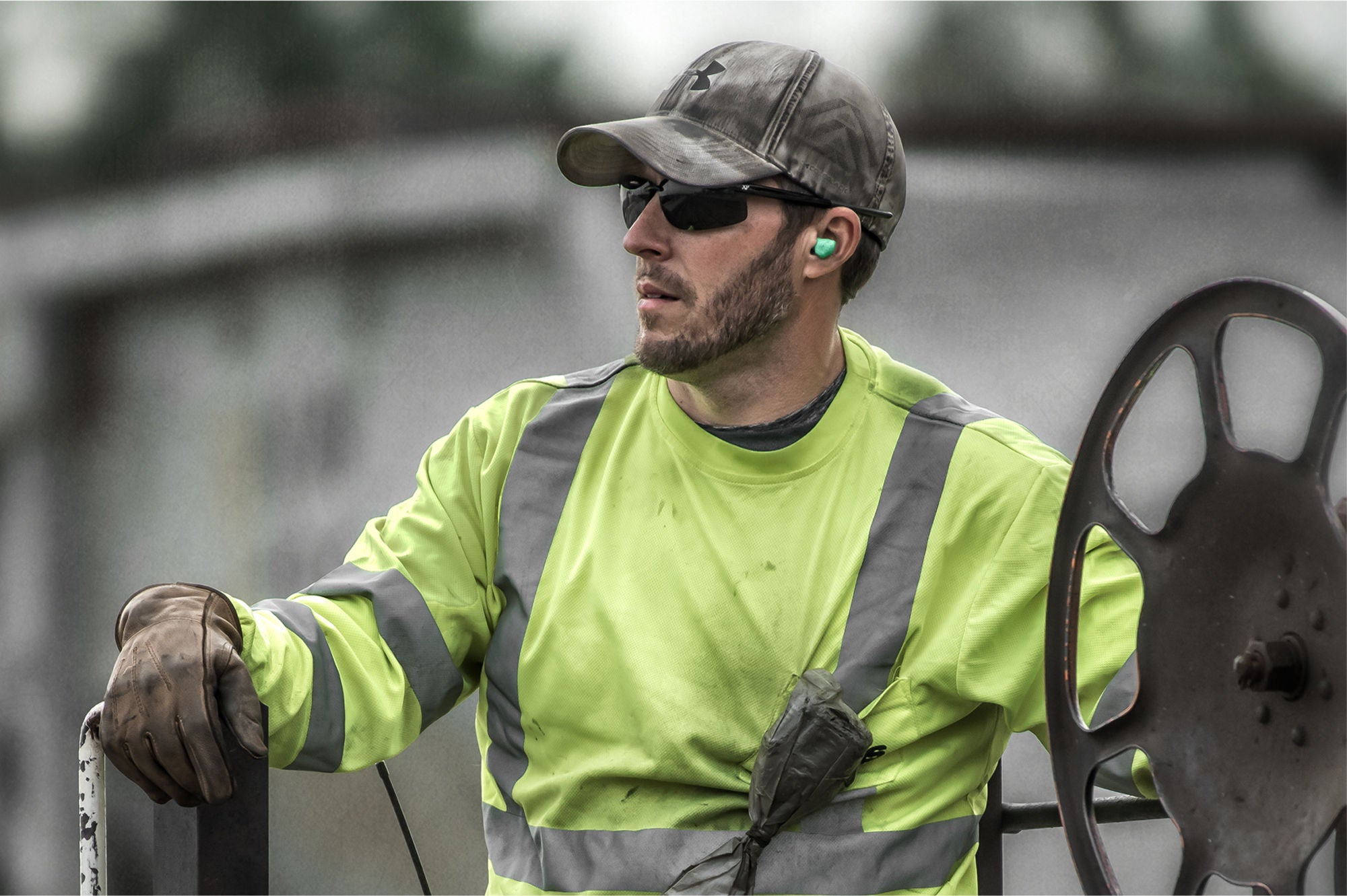 Norfolk Southern Conductor at Work