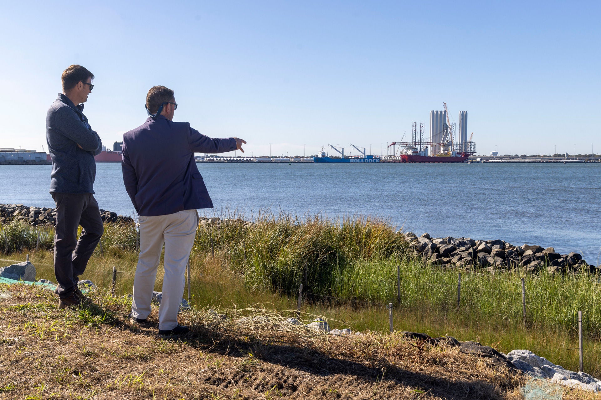 Living Shoreline restoration completion event