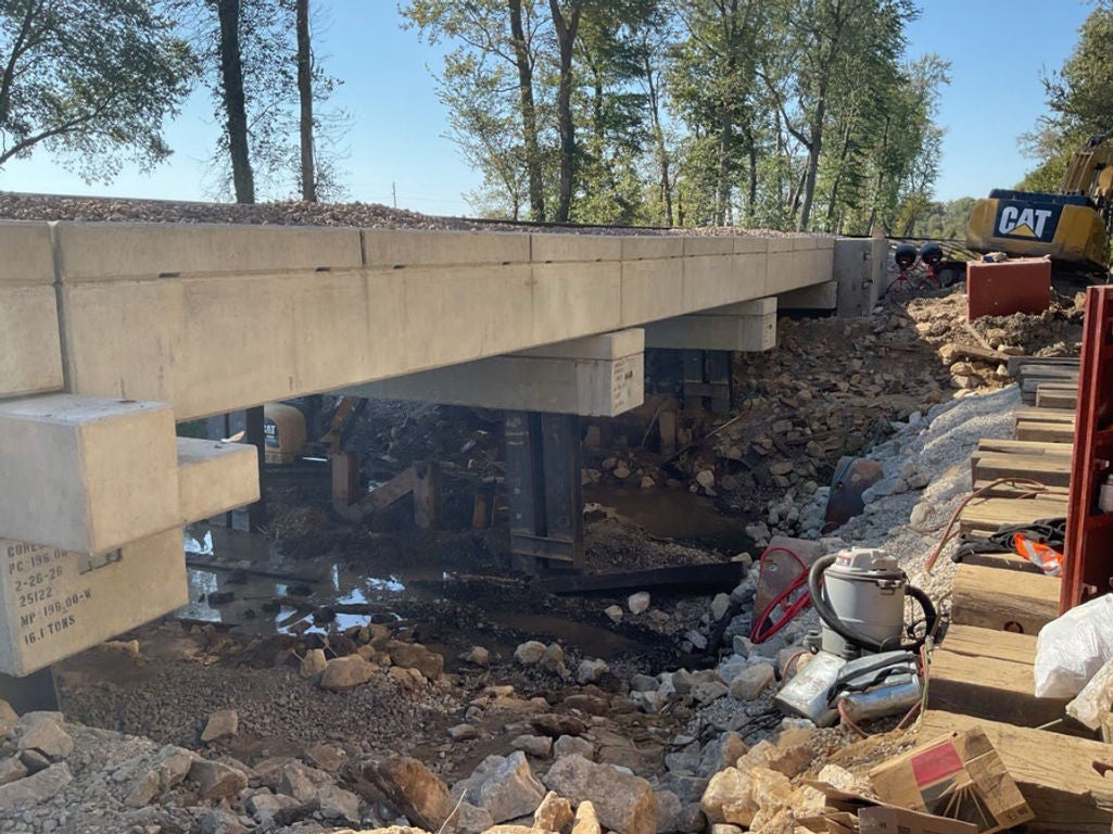 Huntingburg Bridge project