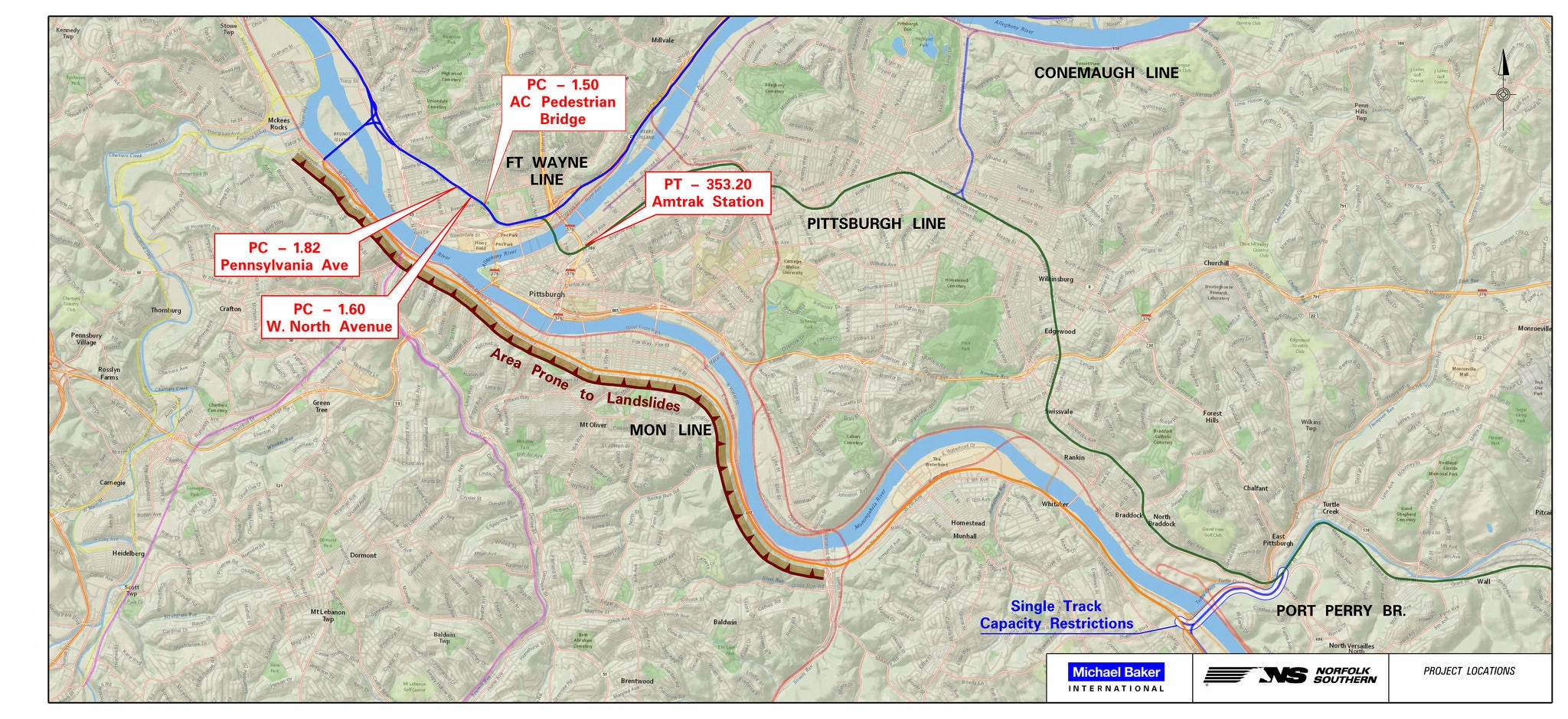 Pittsburgh Clearance Project Maps