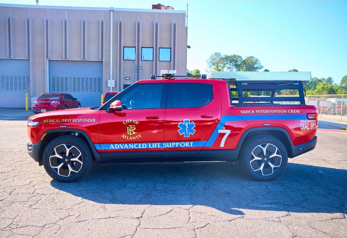 Rivian R1T Quick Response Unit