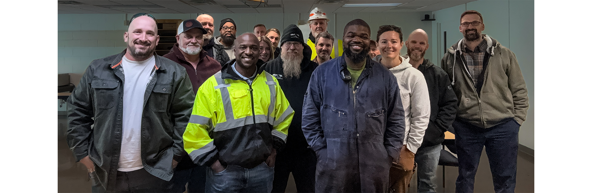Members of the Lamberts Point Local Safety and Service Committee