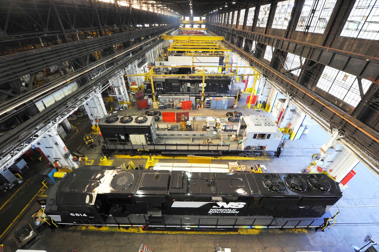 Juniata Locomotive Shop; Altoona, Pennsylvania
