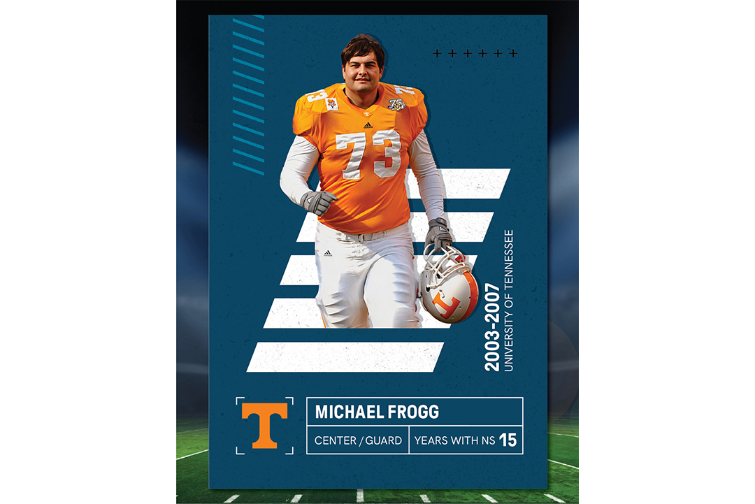 Michael Frogg card front