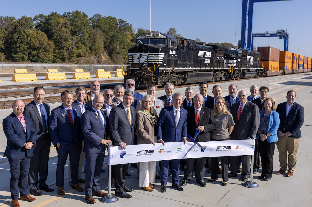 Grand opening of Norfolk Southern-served Gainesville Inland Port reinforces growth opportunity