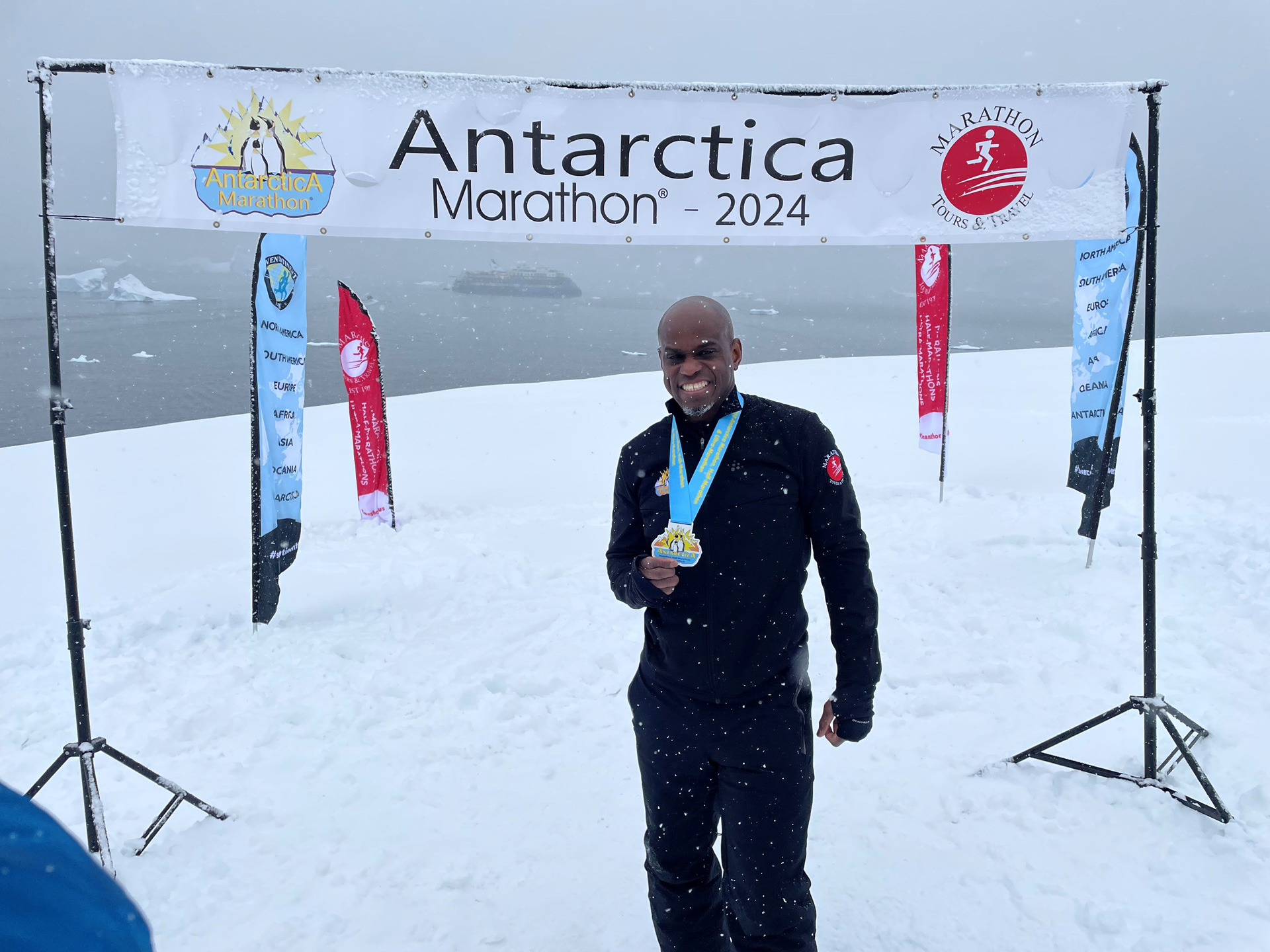 From Atlanta to Antarctica: NS railroader completes marathon on every continent