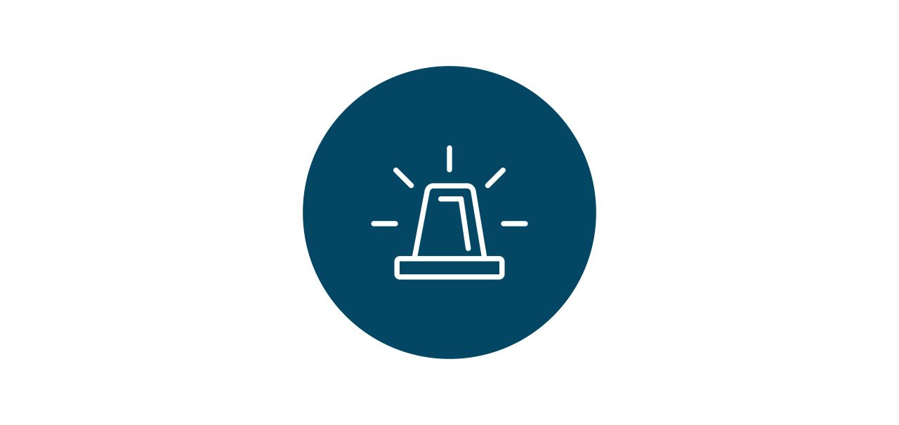 Icon portraying Emergency Notification System