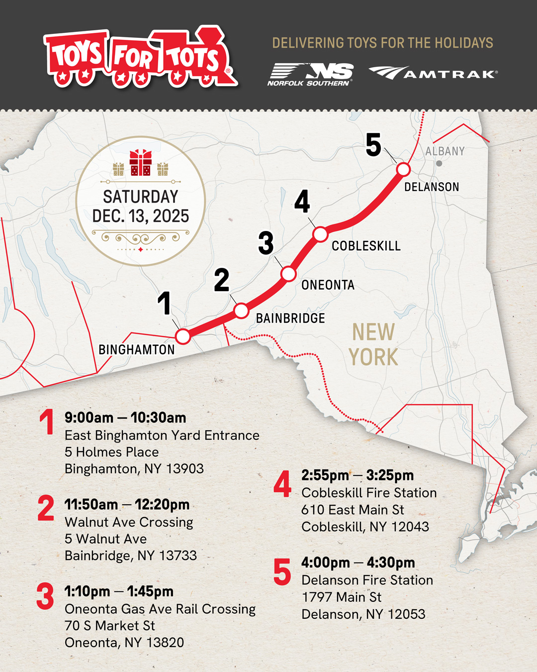 626800 Toys for Tots Holiday Map Graphic