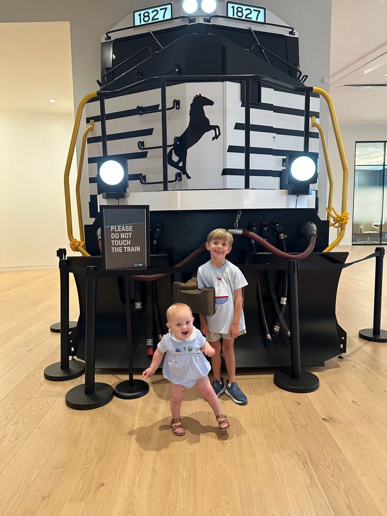 Jacob Elium's children at NS Family Day