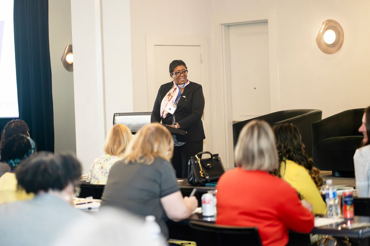 Dianne Barnett delivers keynote address at LRW symposium