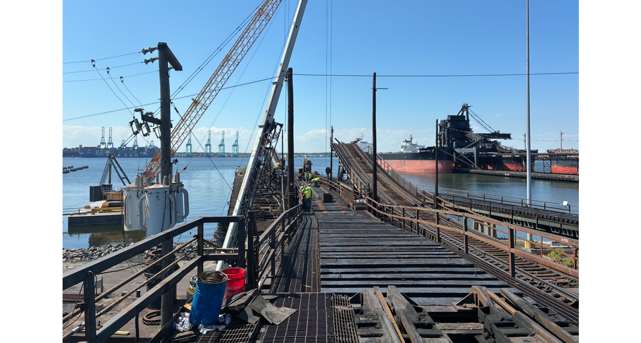 Lamberts Point South Kickback Track Upgrade - Work in Progress